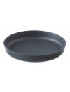 GREY SANTO PLATE Ø120