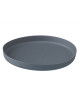 GREY SANTO PLATE Ø160