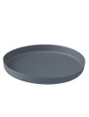 GREY SANTO PLATE Ø160