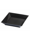 BLACK MICROWAVEABLE CUBIK PLATE 60CL