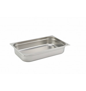 STAINLESS STEEL TRAY GN 1/1 H100 MM - 13.5L