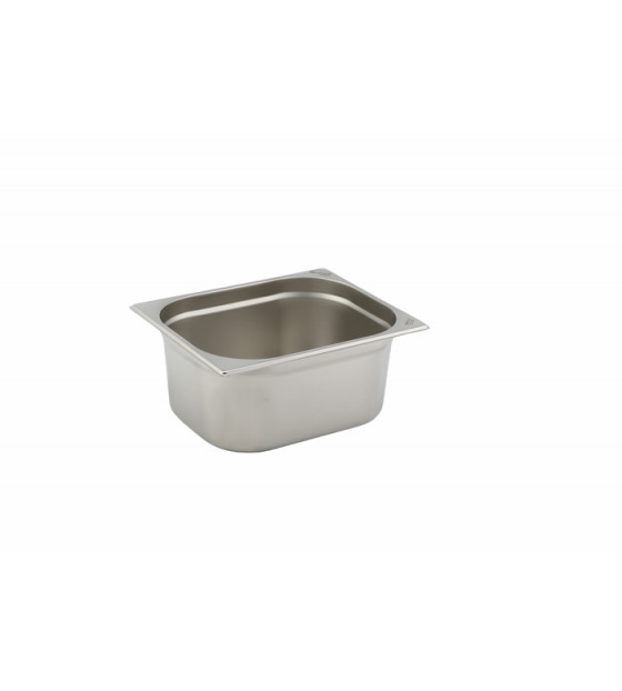 STAINLESS STEEL TRAY GN 1/2 H150 MM - 9L