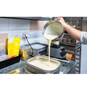 STAINLESS STEEL TRAY GN 1/2 H150 MM - 9L