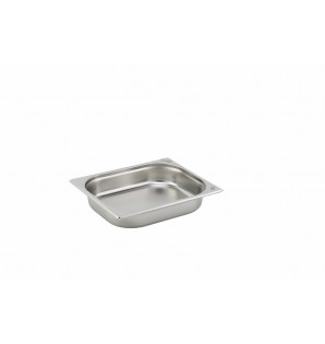STAINLESS STEEL TRAY GN 1/2 H55 MM - 3.2L
