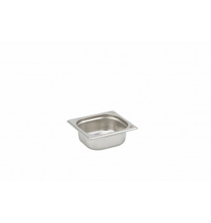 STAINLESS STEEL TRAY 1/6 H65 MM - 1L