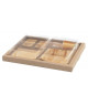 BIODINE MEAL TRAY "VERSION A" + RPET LID
