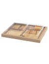 BIODINE MEAL TRAY "VERSION A" + RPET LID