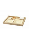 BIODINE MEAL TRAY "VERSION A" +BLACK CARDBOARD LID