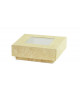 KRAFT NATURAL CONTAINER 40CL + LID