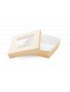 KRAFT NATURAL CONTAINER 1L + LID