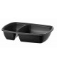 PP DOUBLE CONTAINER 60CL/30CL + LID