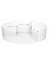 4-COMPARTMENT INSERT FOR WOODBOX Ø330