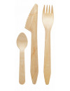 MADERA WOOD CUTLERY KIT 4/1