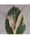 RETRO WOOD CUTLERY KIT 4/1