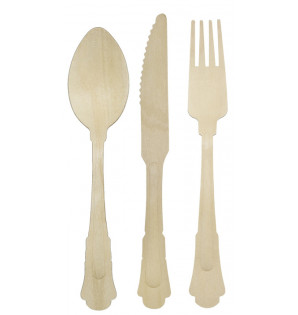 RETRO CUTLERY KIT 6/1
