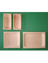 CUBIK WOOD PLATE KIT "VERSION A" + LIDS