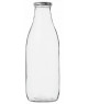 MILK BOTTLE 1L + METAL SCREW CAP
