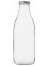 MILK BOTTLE 1L + METAL SCREW CAP