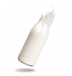MILK BOTTLE 50CL + METAL SCREW CAP