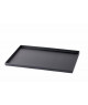 BLACK CATERLUX TRAY STRAIGHT EDGE ATLAS 1/1