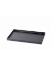 BLACK CATERLUX TRAY STRAIGHT EDGE ATLAS 1/2