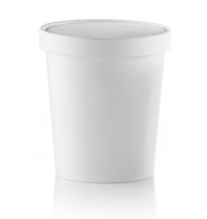 WHITE MULTI-PURPOSE POT 45 CL + PP LID