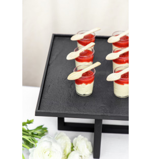 BLACK TEXTURA GN TRAY 1/2