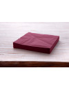 BURGUNDY COCKTAIL NAPKIN