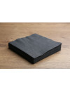 BLACK COCKTAIL NAPKIN