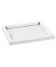 WHITE THEMA MEALTRAY BASE (ASSEMBLED)