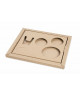 KRAFT THEMA MEALTRAY BASE + WOODBOX WEDGE