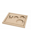 KRAFT THEMA MEALTRAY BASE + WOODBOX WEDGE