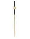 ROUND BAMBOO PEARL STICK 70MM