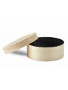 WOODBOX 1L (BASE + BLACK PET BAKING CUP + LID)