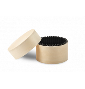 WOODBOX 5 CL (BASE + BLACK PET BAKING CUP + LID)