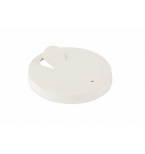 FLAT LID WITH STRAW SLOT FOR 20CL CUP