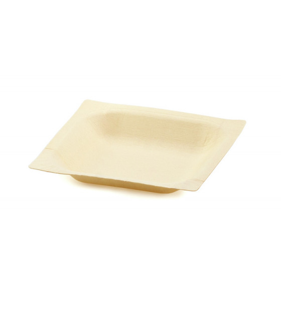 WOOD CUBIK PLATE 100