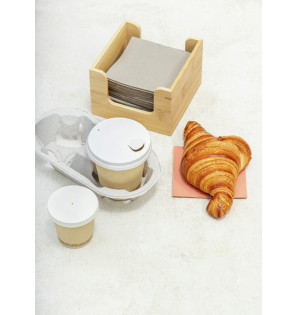 FLAT LID WITH STRAW SLOT FOR 20CL CUP
