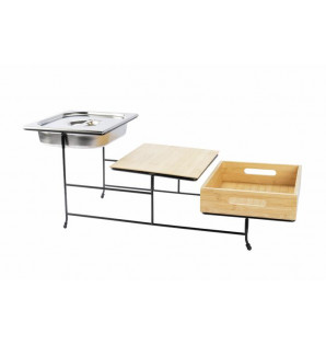 STAND FOR 3 GN1/2 CONTAINERS