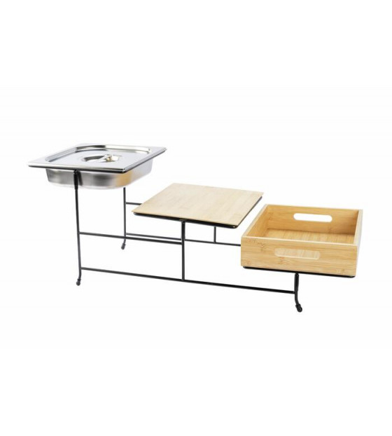 STAND FOR 3 GN1/2 CONTAINERS