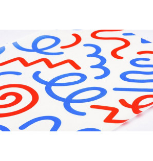 TRICOLOUR NON-GREASE-PROOF PAPER 28X34