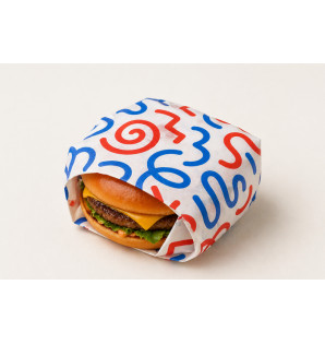 TRICOLOUR NON-GREASE-PROOF PAPER 28X34