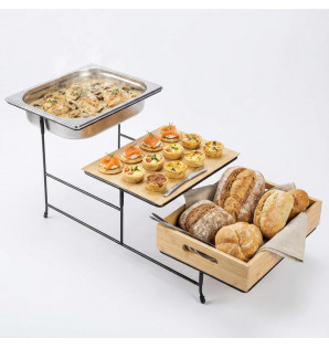 STAND FOR 3 GN1/2 CONTAINERS