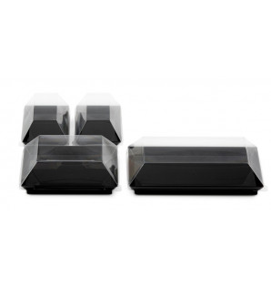 BLACK CUBIK PLATE 100