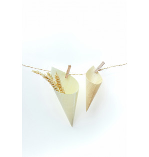 WOODEN CONE 125