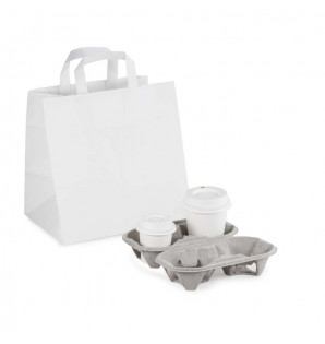 WHITE PAPER BAG 320