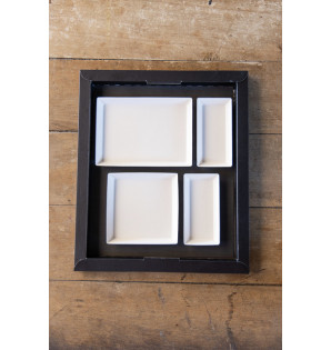 CUBIK FIBRA PLATE KIT "VERSION A" + LIDS