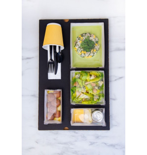 BLACK PS LUXOR CUTLERY KIT 6/1