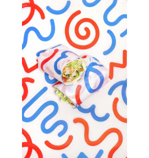 TRICOLOUR NON-GREASE-PROOF PAPER 28X34