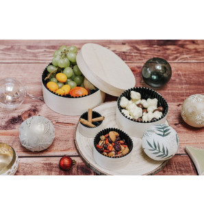 BLACK PAPER/PET BAKING CUP (WB120)